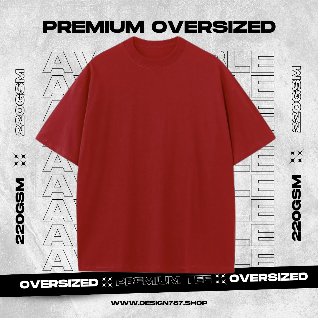 PREMIUM OVERSIZE TEE 220GSM